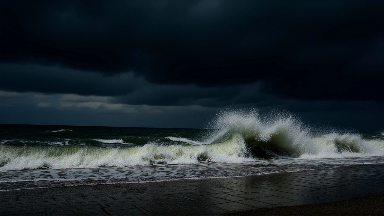 Tempête Amy : vents violents et vagues géantes menacent la Manche dès le 4 octobre 2025