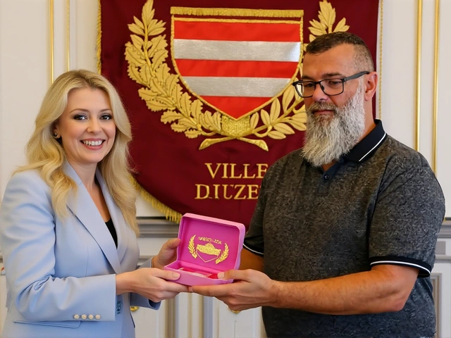 Le boulanger de 110 kg d'Uzès reçoit la médaille de l'Assemblée nationale