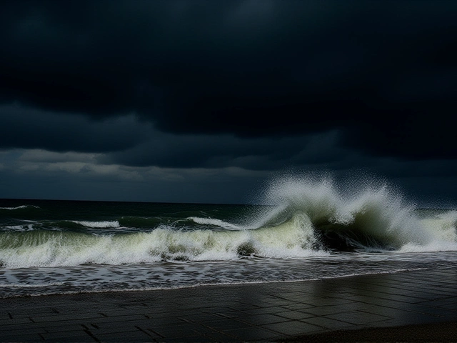 Tempête Amy : vents violents et vagues géantes menacent la Manche dès le 4 octobre 2025
